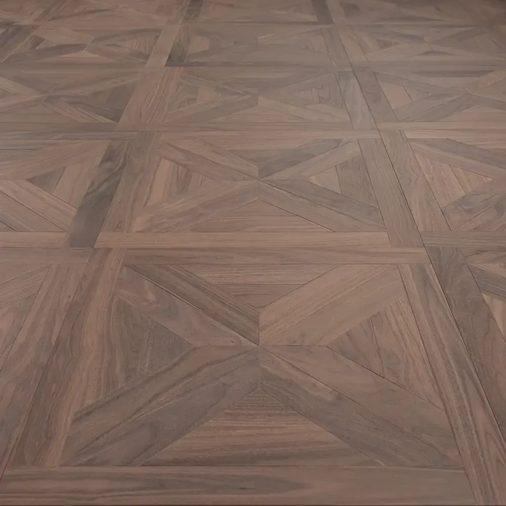 Инженерный паркет Coswick Американский Орех Туманный Рассвет (American Walnut Foggy Dawn) Шелковое масло ультраматовое