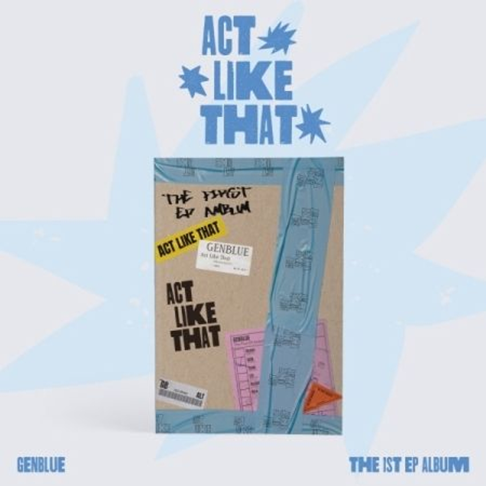 Альбом GENBLUE - ACT LIKE THAT 1st EP Album