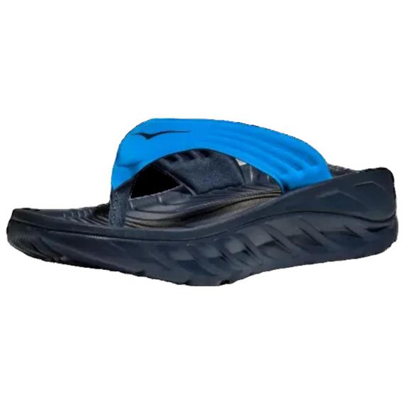 Hoka One One Ora Recovery Flip Slide 'Black Blue'
