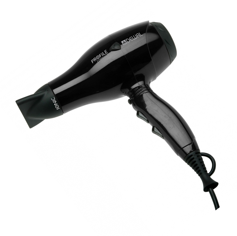 Фен DEWAL черный Light Black 2000Вт