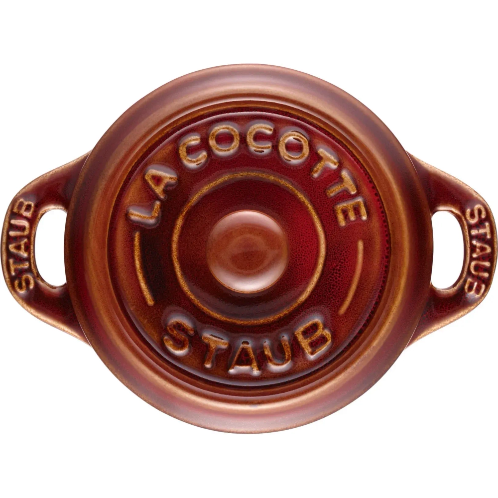 STAUB Мини-кокотница 9,5 см 200 мл каштан
