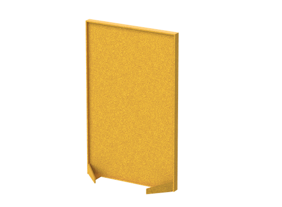 Перегородка без декора 100х40х160