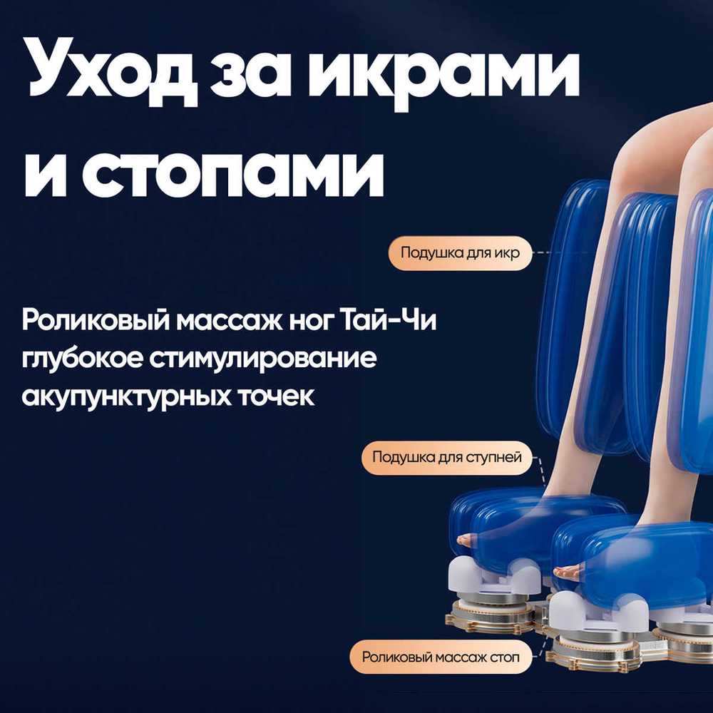 Массажное кресло RelaxMaster Body Sync MG, 4D