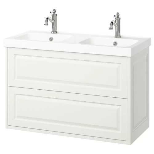 Тумба для ванной - TÄNNFORSEN / ORRSJÖN/ TАNNFORSEN / ORRSJОN IKEA/ ТАНФФОРСЕН/ОРРСЬЕН ИКЕА, 69х102 см, белый