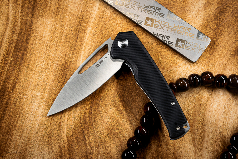 Нож SENCUT Mims сталь 9Cr18MoV рукоять Black G10