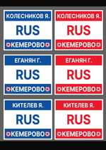 Нашивки для курток САМБО