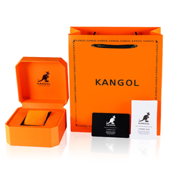 KANGOL Voyager Collection Men"s Watch Stainless Steel Quartz Movement Metal Strap Watch Men"s Watches