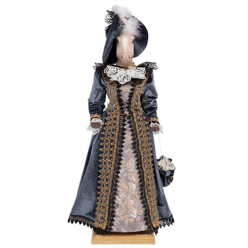 Кукла интерьерная коллекционная Лошадь Виконтесса