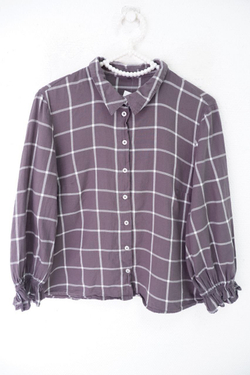 Рубашка в клетку на 11-14 лет
