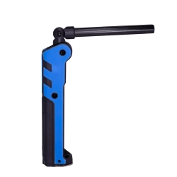 Лампа светодиодная аккумуляторная с магнитом(5W/3WCOB,150/360Lumen,3.7V,2000mAh,t зарядки 4ч,USB провод,защита гнезда зарядки,поворотная 270гр) Forsage F-EL2301
