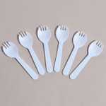 Набор посуды одноразовой для торта на 6 персон, голубой