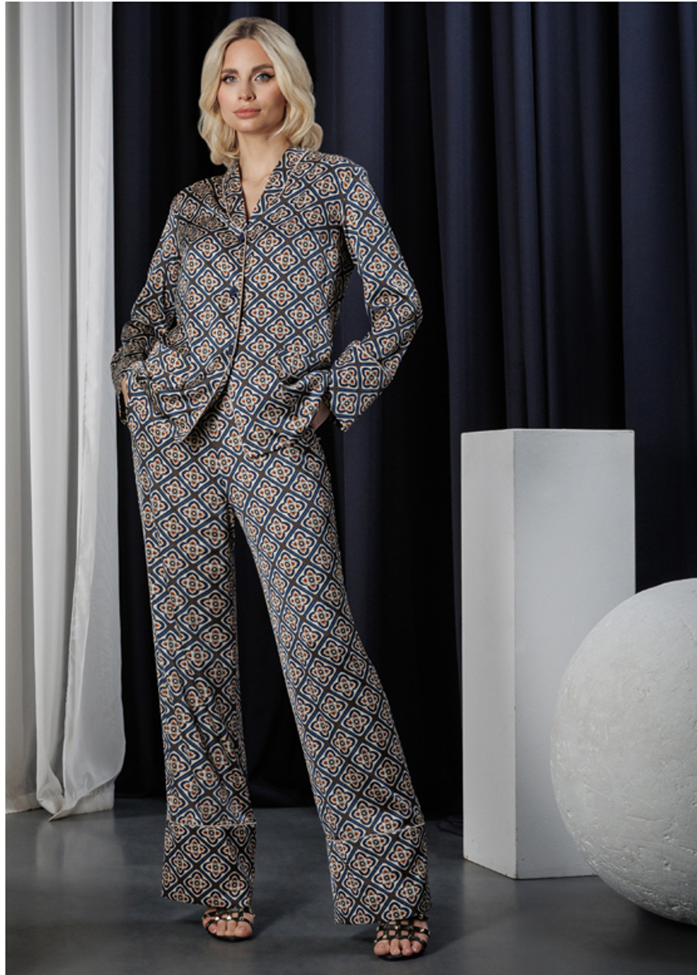 09-01-24 SS Костюм пижамный, принтованный