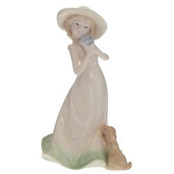 GAEM Фигурка декоративная "Девочка", L8,5 W8 H15,5 см