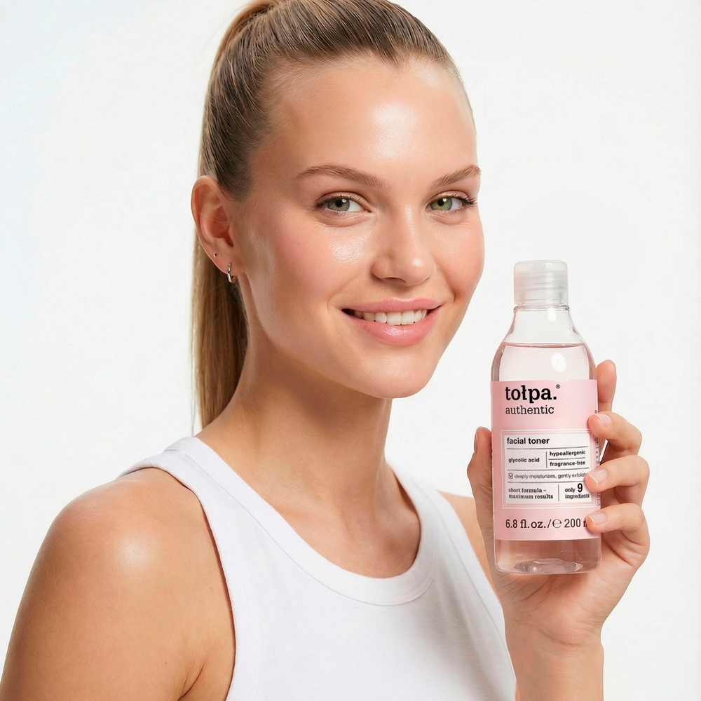 TOLPA AUTHENTIC Тоник для лица с гликолевой кислотой и экстрактом торфа