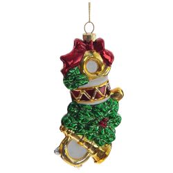 GAEM Украшение новогоднее "Музыкальные инструменты", L7 W4 H13 см