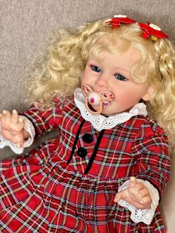 Кукла Реборн мягконабивная 60см в пакете (FA-513)