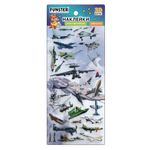 Наклейки зефирные "Для мальчиков", 19х9,5 см, ассорти 8 видов, FUNSTER (ФАНСТЕР), 666090