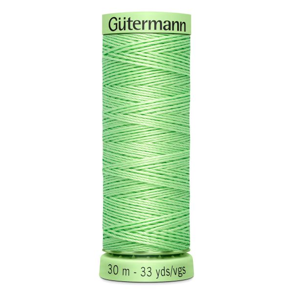 Нитки отделочные Gutermann Top Stitch 30 (30 метров), 5 кат. | 152 бл.салатовый