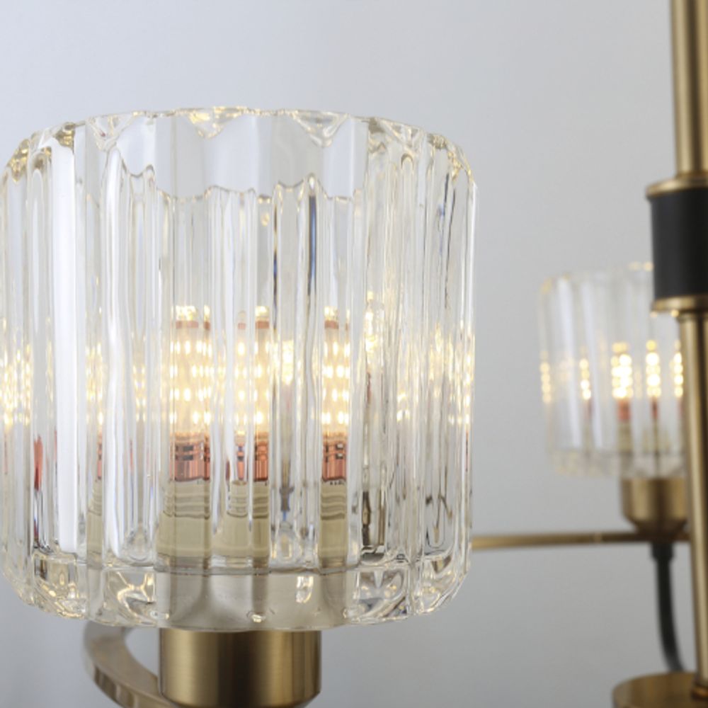 Люстра Rivoli   1026-205 5 х Е27 40 Вт хрусталь классика