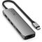 Адаптер Satechi 7-in-1 USB-C Slim Multiport Adapter with Ethernet (ST-P7SM) Space Gray