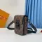 Бумажник Louis Vuitton S-lock Vertical коричневый