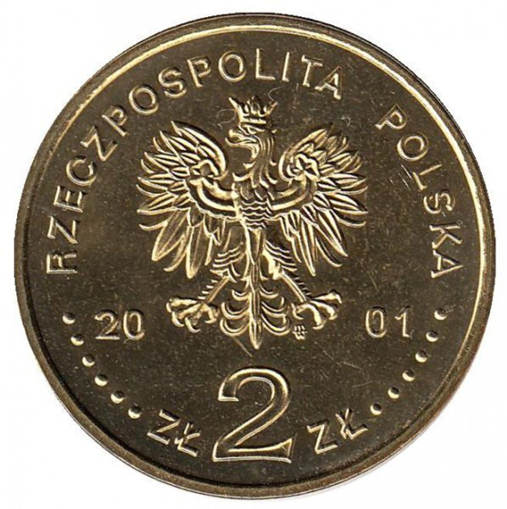 2 злотых 2001 год, Польша. Коляды. Традиции.