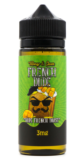 Жидкость French Dude (120 мл, 3 мг) Mango & Cream