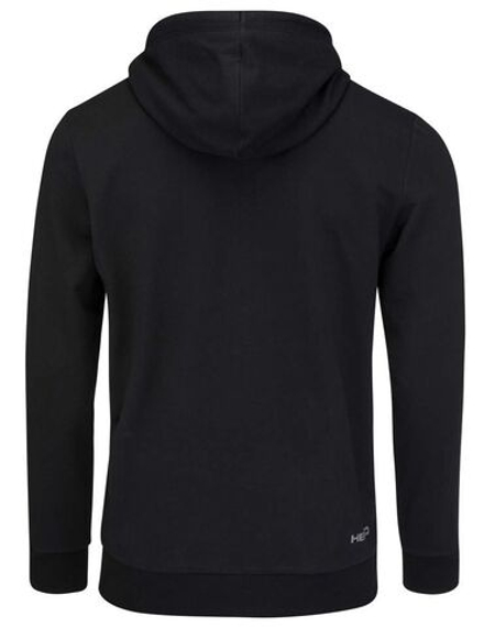 Детская теннисная куртка Head Club Byron Hoodie JR - black