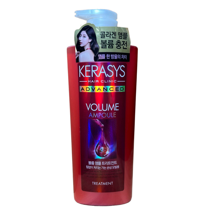 Маска-кондиционер для волос Kerasys Advanced Volume Ampoule для придания объема Treatment 600 мл