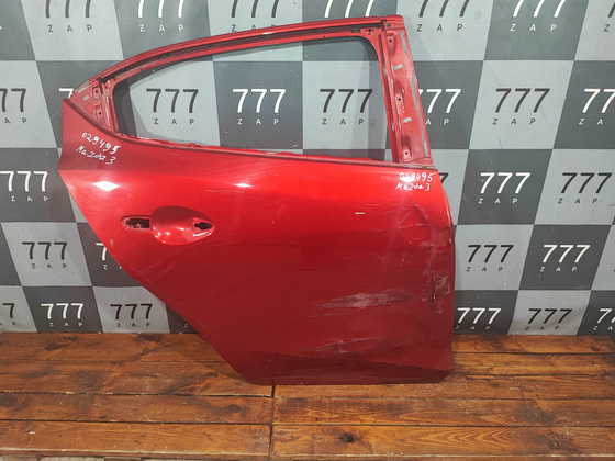 Дверь задняя правая Mazda 3 (BM) 13-19 Б/У Оригинал BJZ07202XD