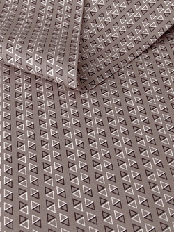 Ткань бязь плательная, рис. "Треугольники", ширина 150 см, арт. 112