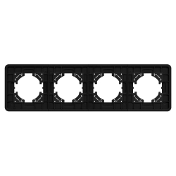 Рамка стеклянная FRM-OMALI-GS-4-BK (Arlight, -) 049701