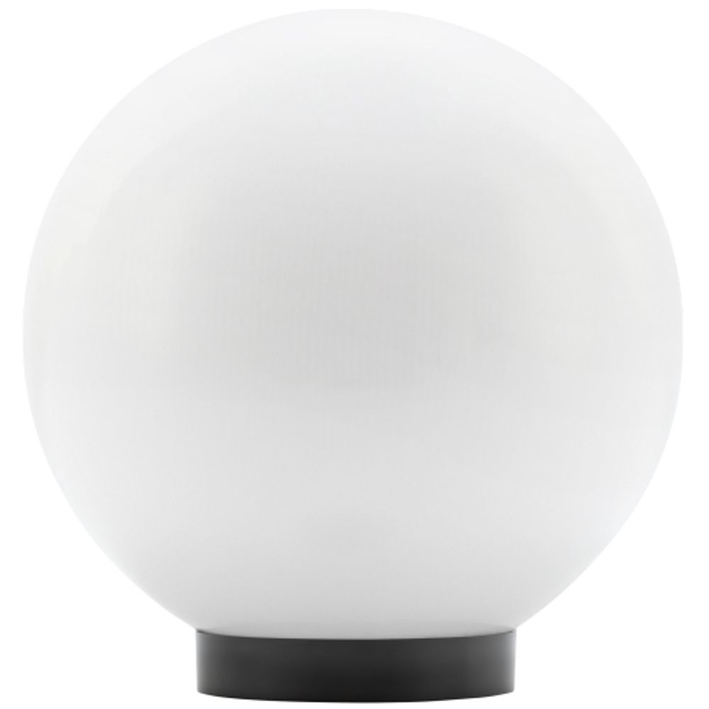 Садово-парковый светильник ЭРА НТУ 01-100-351 шар опаловый на опору / кронштейн IP44 Е27 max100Вт d350mm | Садово-парковые светильники