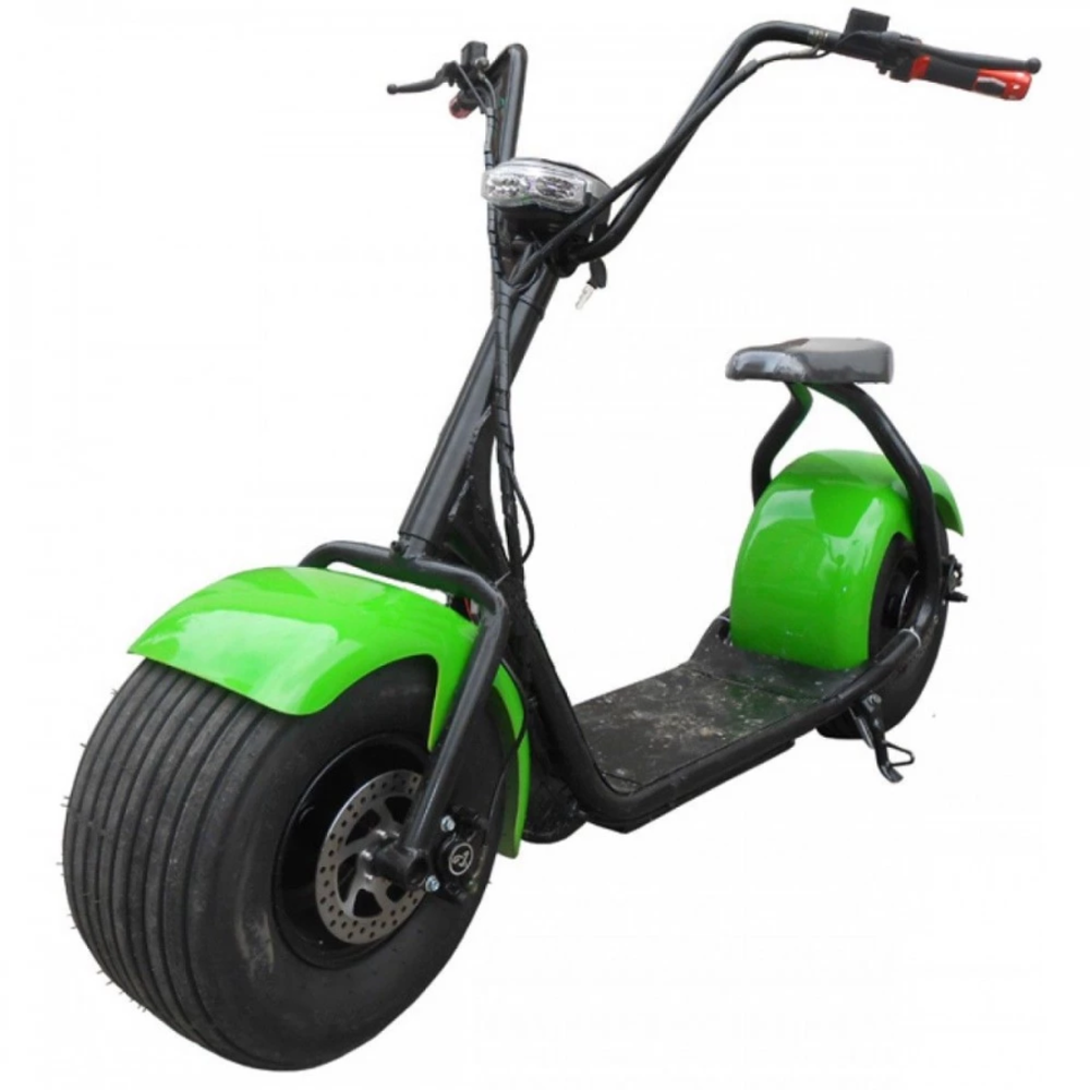 Электроскутер Seev Citycoco Classic 1000W 12Аh 60V Черный