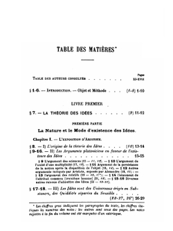 La Théorie Platonicienne Des Idées Et Des Nombres D'aprés Aristote. Étude Historique Et Critique Par Léon Robin | Léon Robin