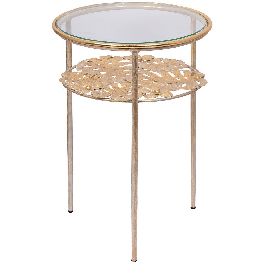 Столик декоративный Monstera Deliciosa (Монстера) Айвори