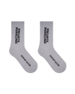 PP LOGO SOCKS GREY