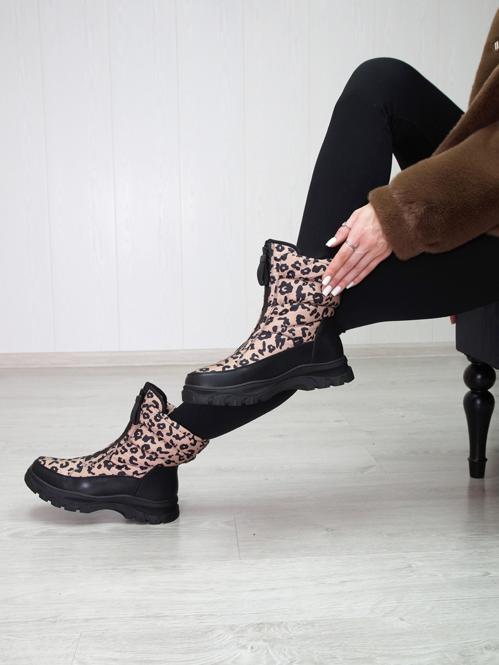 Полусапожки женские зимние