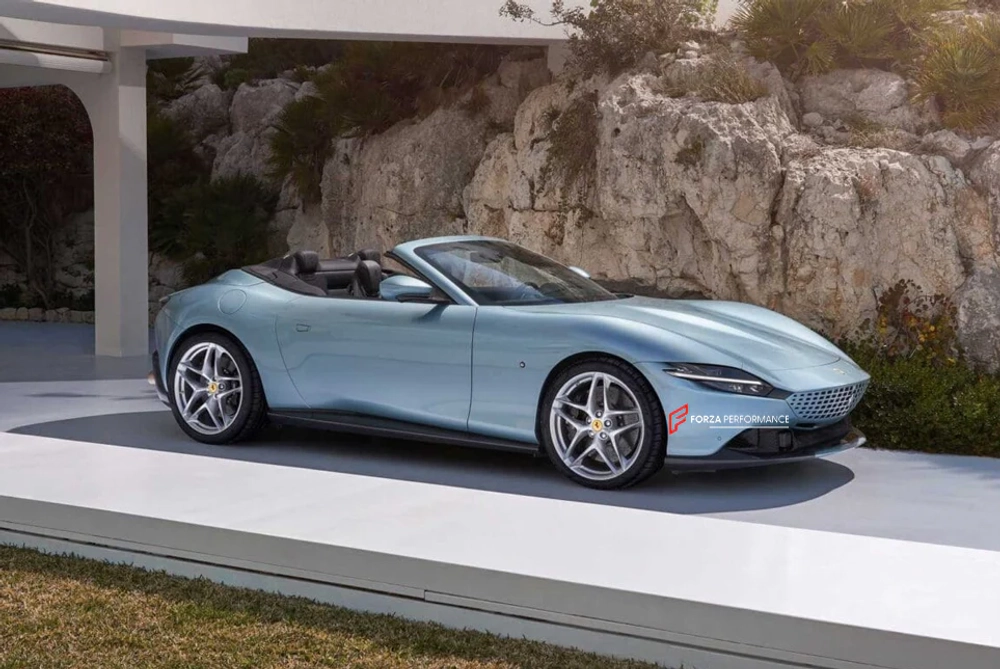 Карбоновая губа переднего бампера для FERRARI ROMA Феррари