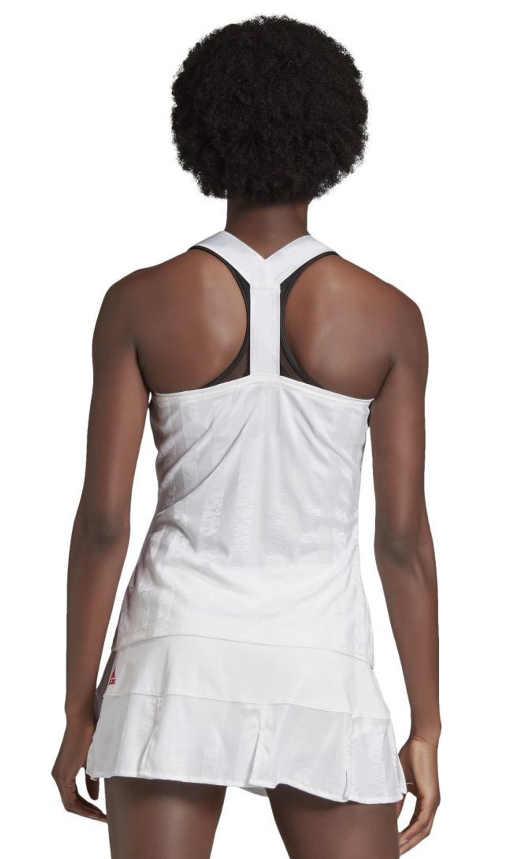 Женский топ теннисный Adidas Y-Tank ENG W - белый