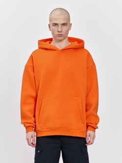 Худи с начесом (оранжевый)
