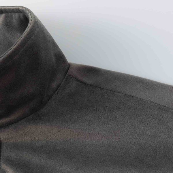 Олимпийка велюровая Puff серая - фото 7