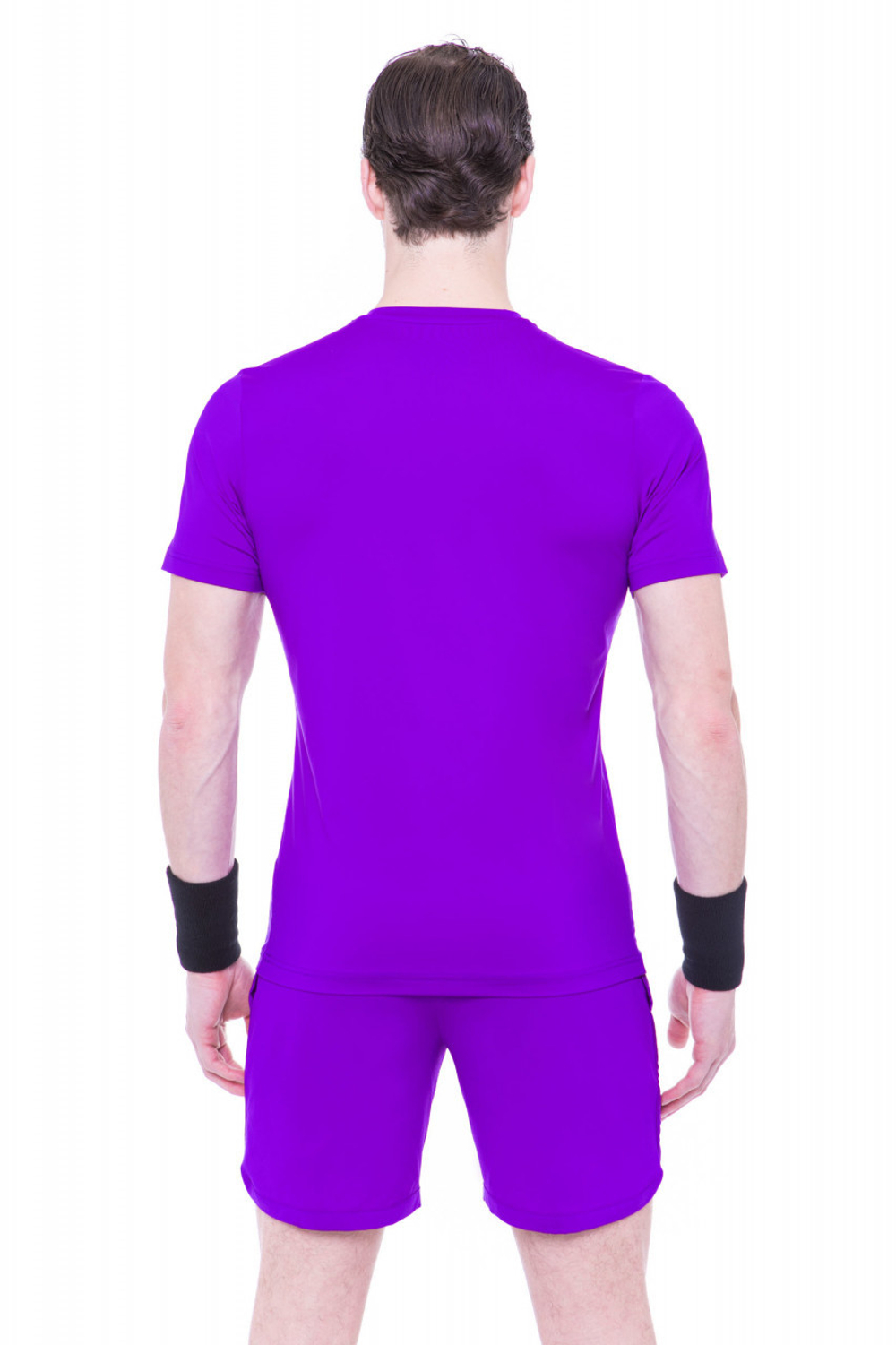 Мужская теннисная футболка Hydrogen Tech Tee - Фиолетовый