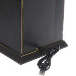 Сувенир с подсветкой «КАМИН - Искры пламени» 15*15*30 см (питание от USB и батареек)