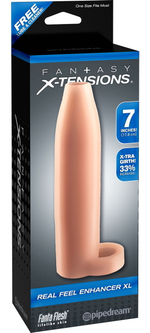 Насадка на пенис Pipedream Real Feel Enhancer XL, 17 см, утолщение