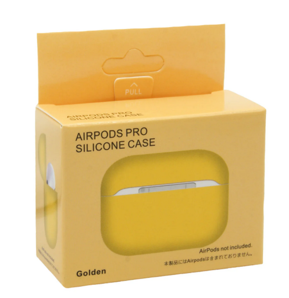 Чехол для AirPods Pro Slim (золотой)