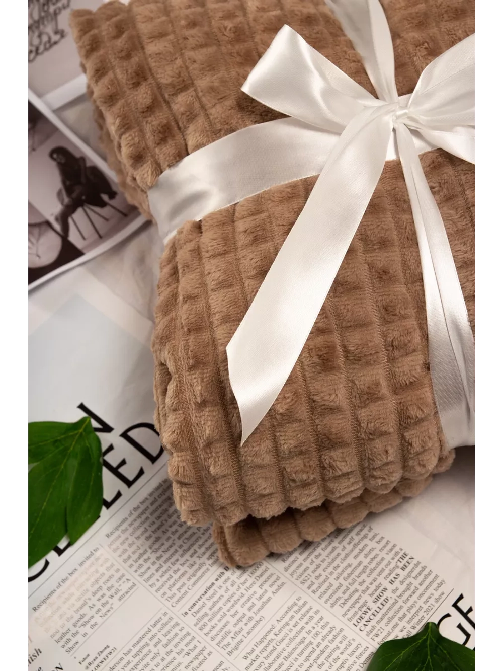 Плед евро 200х220 для дивана и кровати