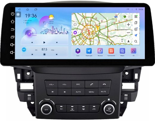 Магнитола для Lexus RX300 U10, Toyota Harrier 1 1997-2003 (любая комплектация) - FarCar монитор 12.3" 2K QLED на Android 14, TS10, CarPlay, 4G SIM-слот