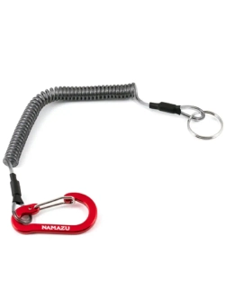 Шнур витой страховочный с карабином 4,5 см