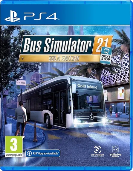 PS4 Bus Simulator 21: Next Stop Gold Edition (Новый, Русские субтитры, CUSA-14925)